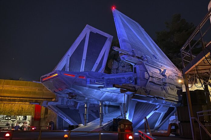 TIE Echelon at Star Wars: Galaxy's Edge (Disneyland)‎
